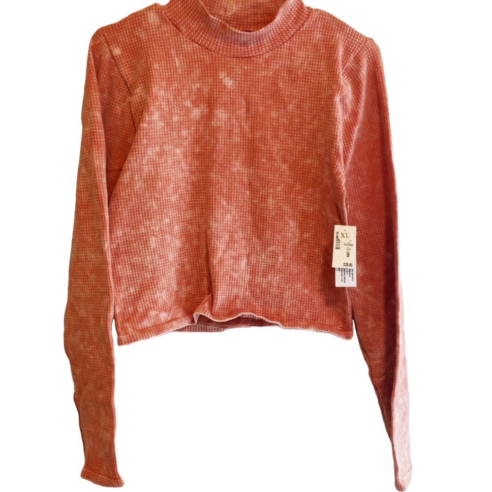 Aeropostale Rust Long Sleeve Top